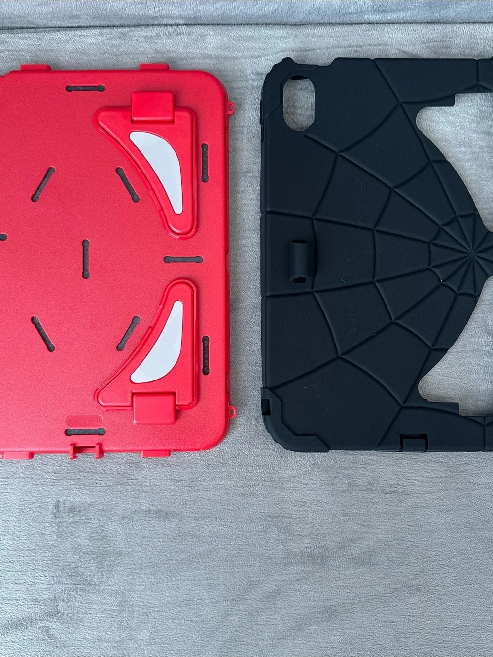 iPad 11th Gen 11”/ iPad 10th Gen 10.9” Shock Proof Red & Black Tablet Case